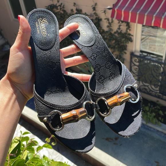 Gucci black bamboo heels - Picture 16 of 16